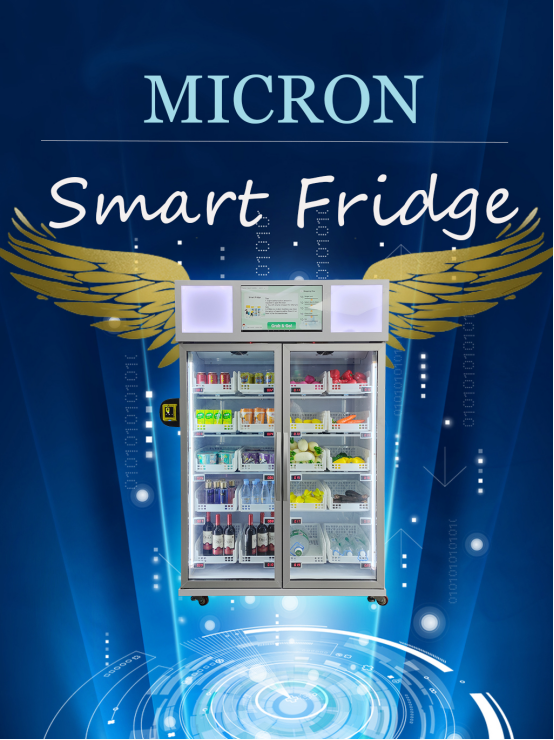 Micron Smart  fridge vending machine 