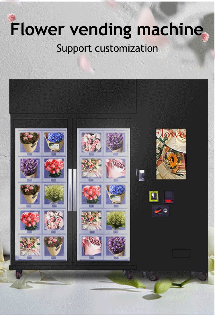 Flower Shop Fresh Bouquet Flower & Gift Vending Machine