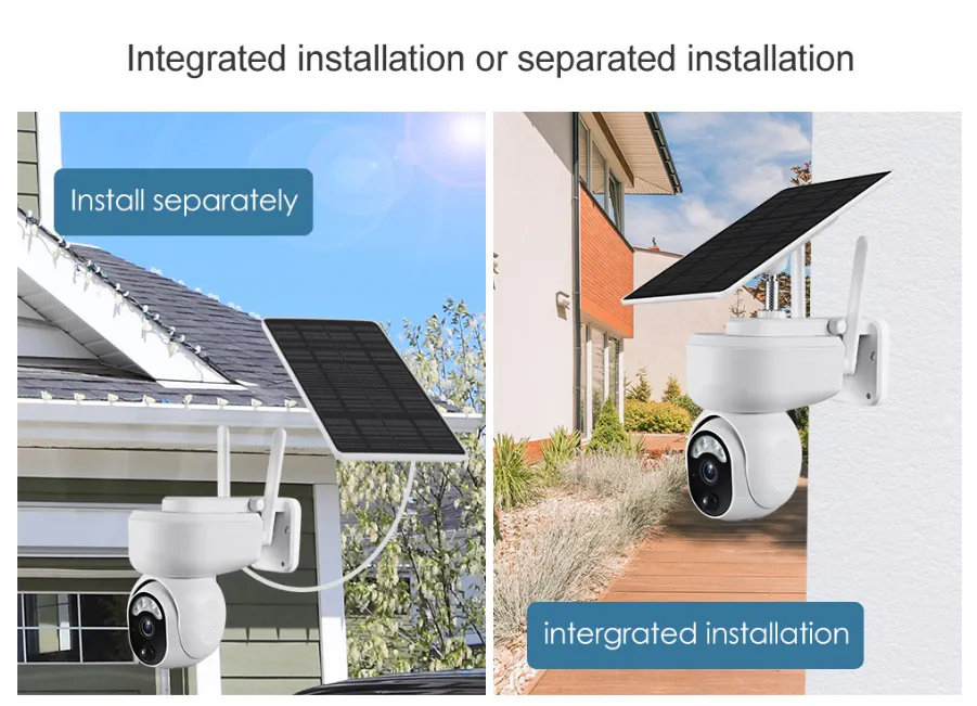 Solar CCTV Security Network Camera