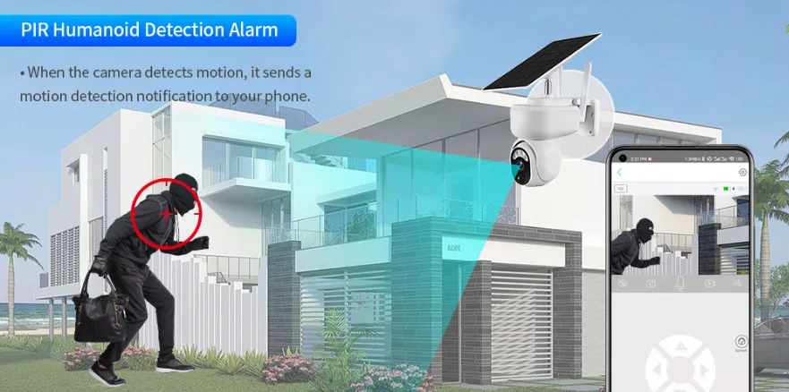 Solar Security Camera