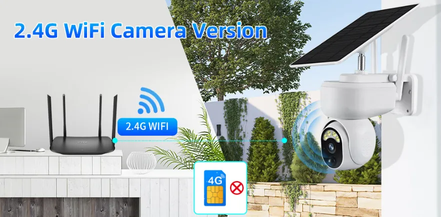 Solar CCTV Security Network Camera
