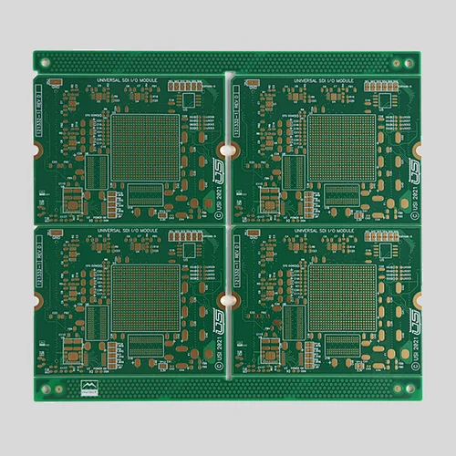 8L The second order HDI board Green ENIG