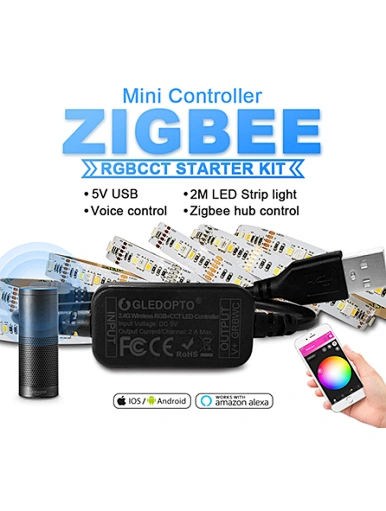 ZIGBEE LED controller and led strip kit