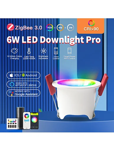 RGB led downlight Zigbee Hue