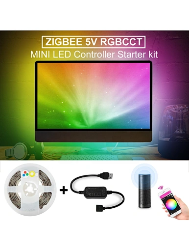 5V rgb led strip light controller