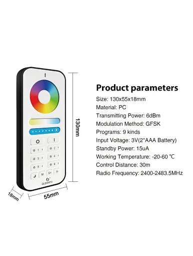 wireless RF remote control