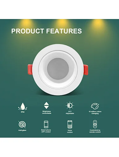 zigbee led downlight