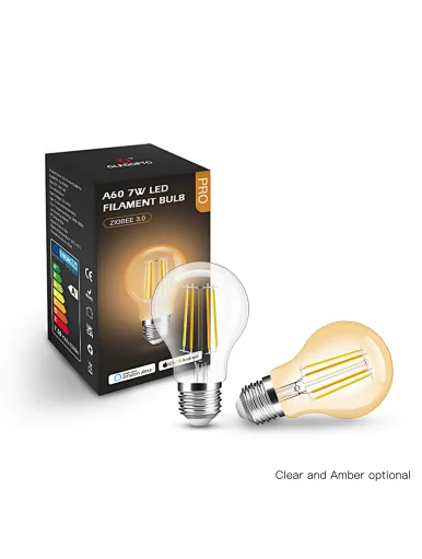 zigbee led filament bulb