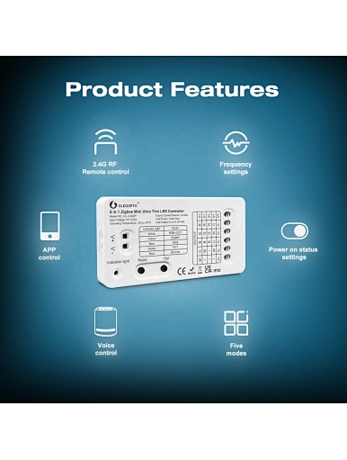 zigbee led controller rgbw