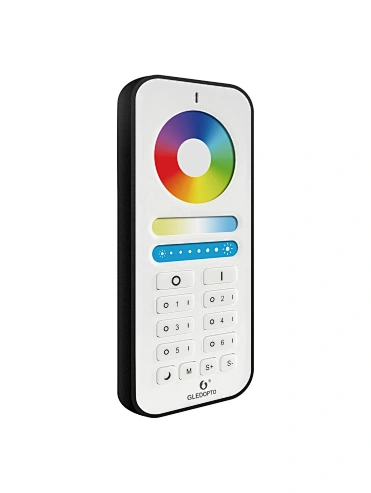 GL-RC-006Z Gledopto 2.4G RF RGBW RGBCCT Remote Control for ZigBee Pro Series 6 Zone Group Controller Tunable Warm to Cool White