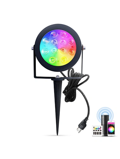 zigbee outdoor spotlight