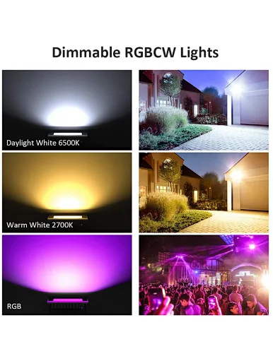 zigbee rgb floodlight 10W IP65