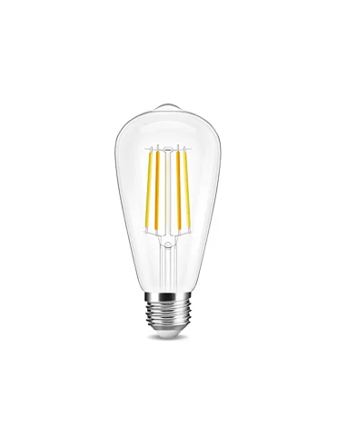Vintage Design ST64 Smart Bulb Edison-style LED Filament Bulb Warm-to-Cool White Light E27 Smart Lighting