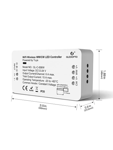 tuya wifi led strip controller
