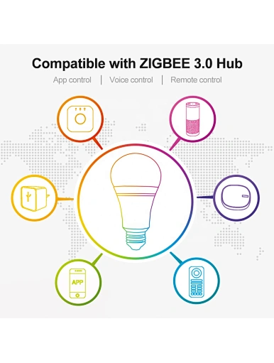 zigbee rgb LED bulb