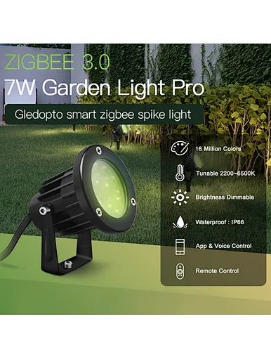 24V smart outdoor led spotlight