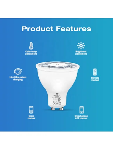 Smart led spotlight GU10