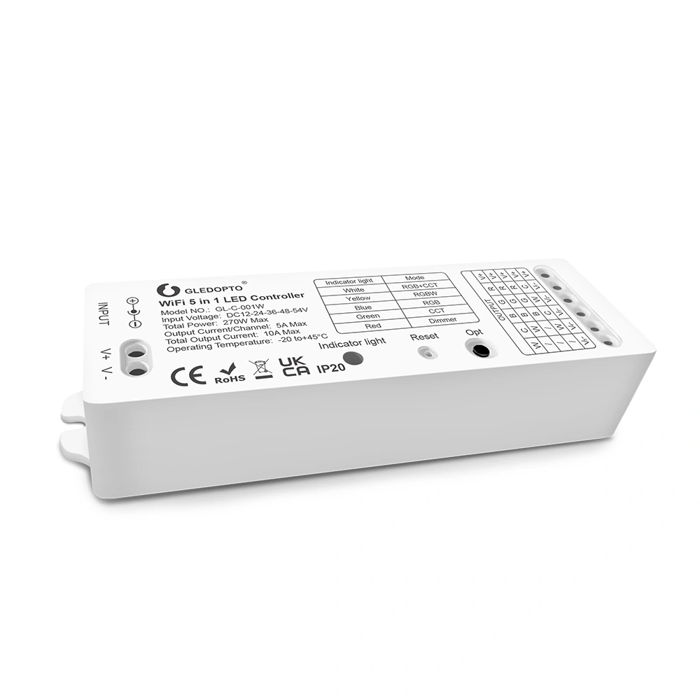 wifi led controller rgbcct