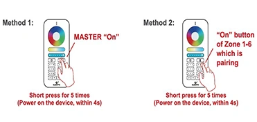 wifi led controller rgbcct