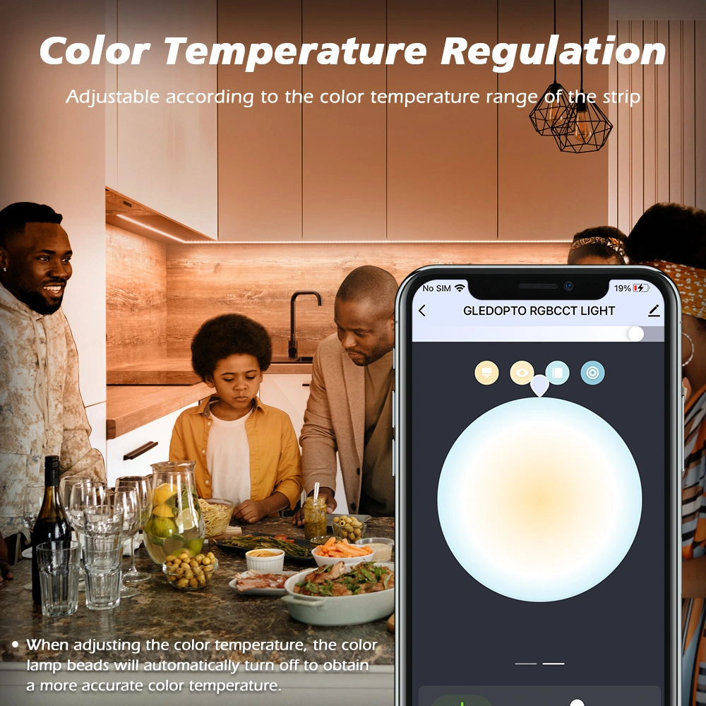 wifi led controller rgbcct