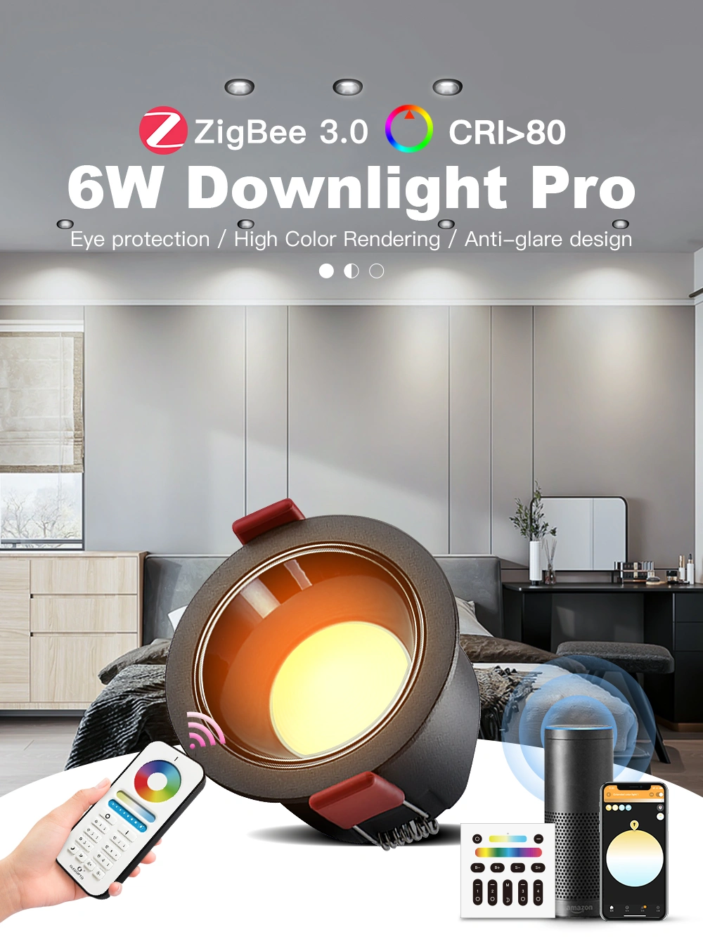 Recessed Led Downlight RGBW