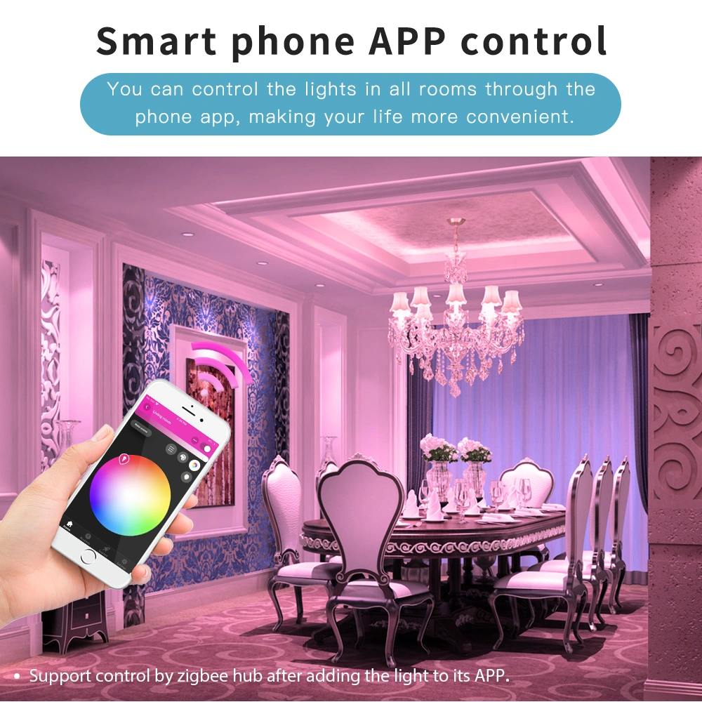 smart zigbee led bulb e14
