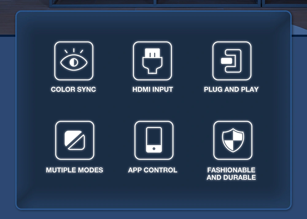 hdmi sync TV ambinent light