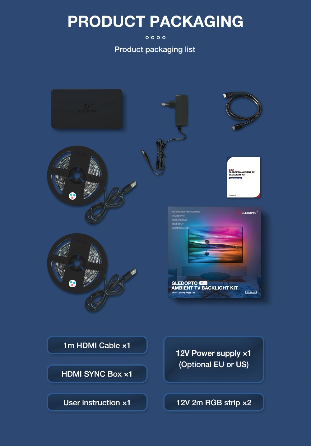 hdmi sync TV ambinent light