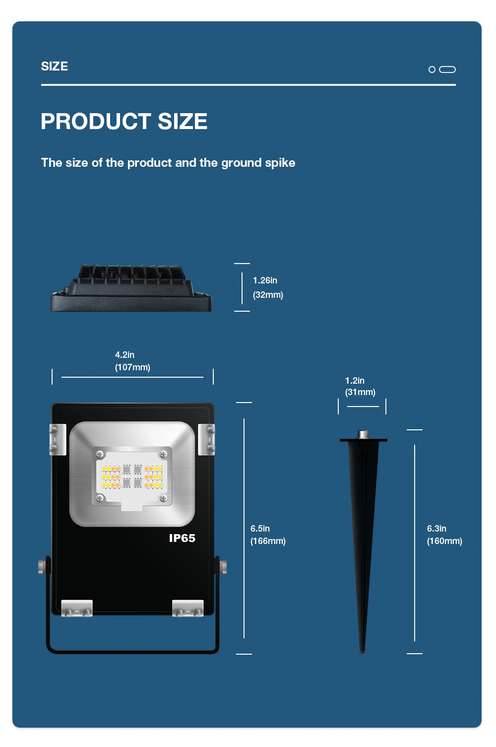 zigbee flood lights 12V