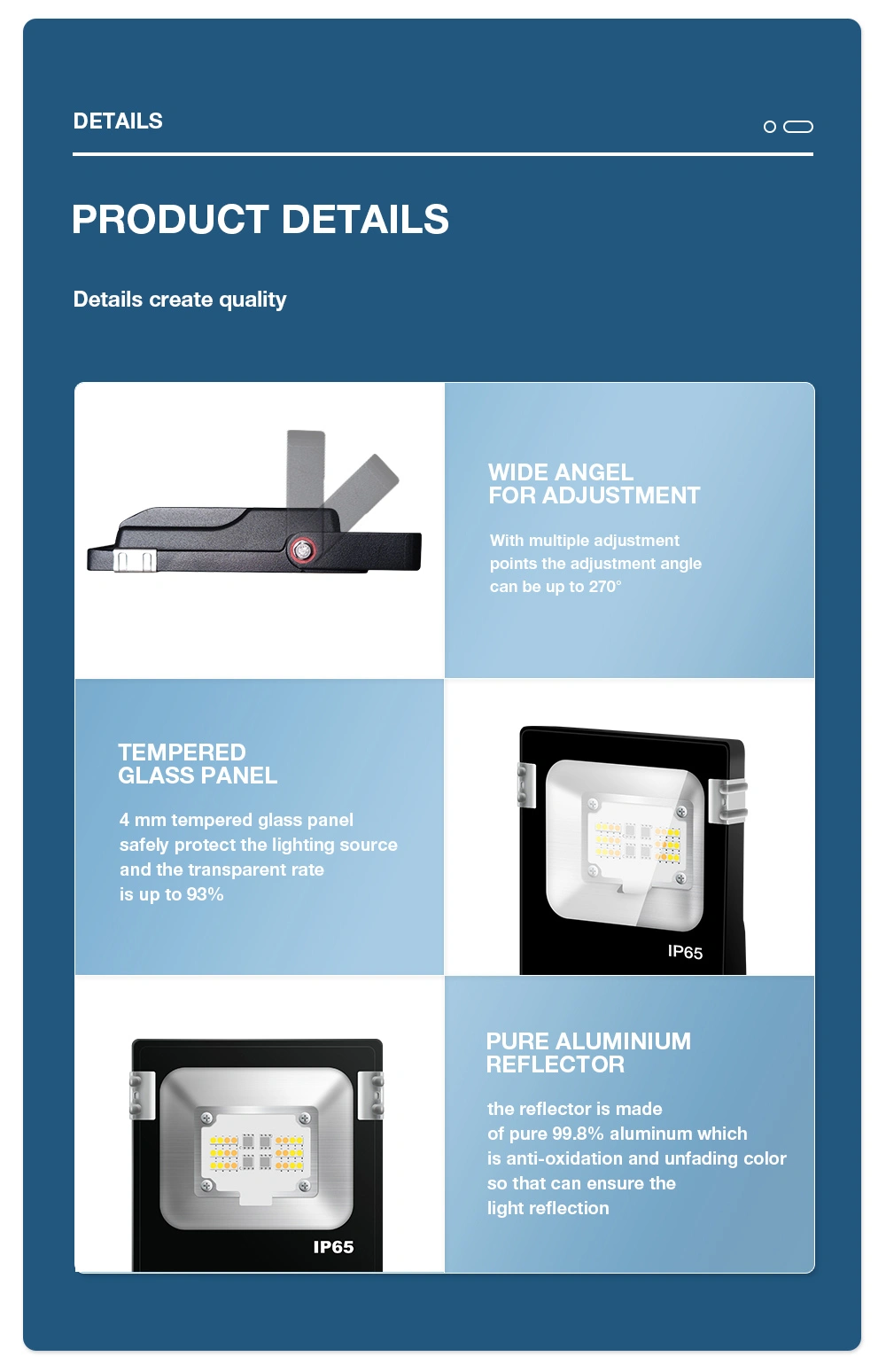 zigbee flood lights 12V