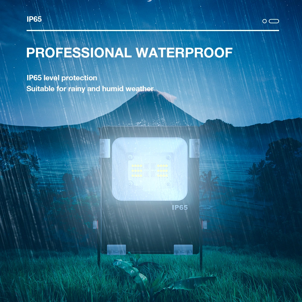 smart led flood light rgb