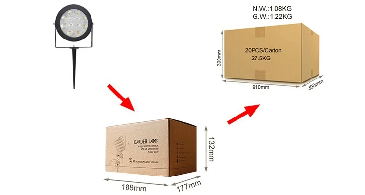 zigbee led garden light