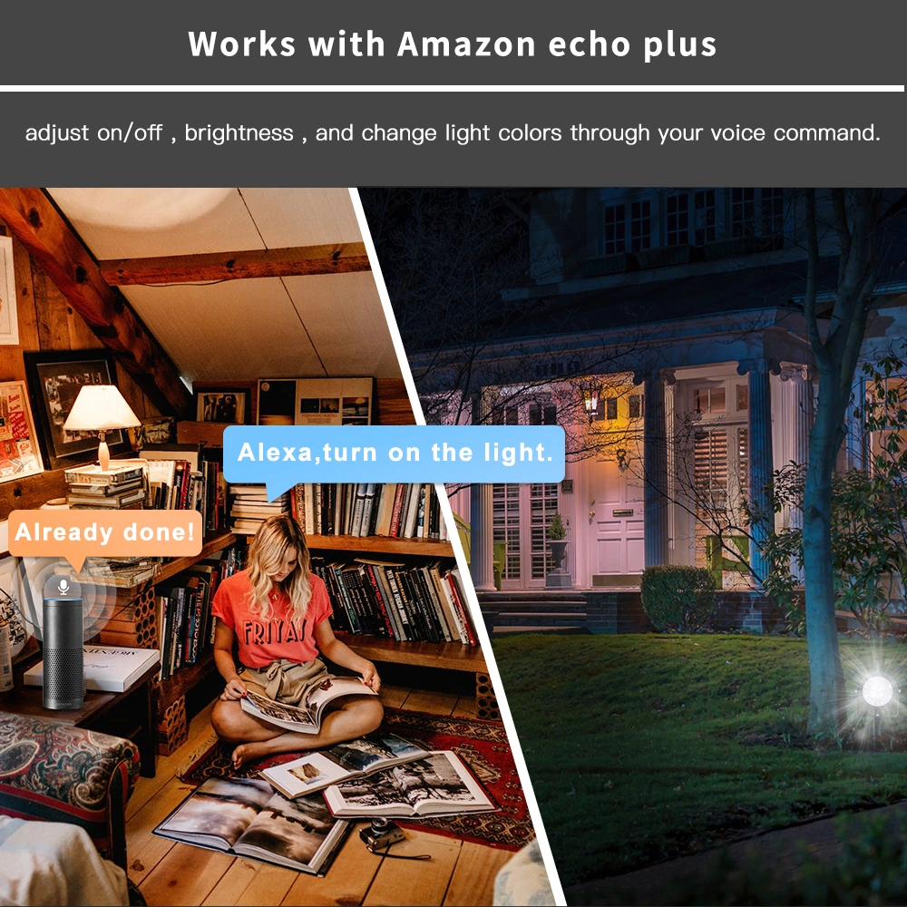 24V smart outdoor led spotlight