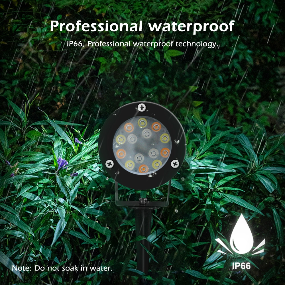 24V smart outdoor led spotlight