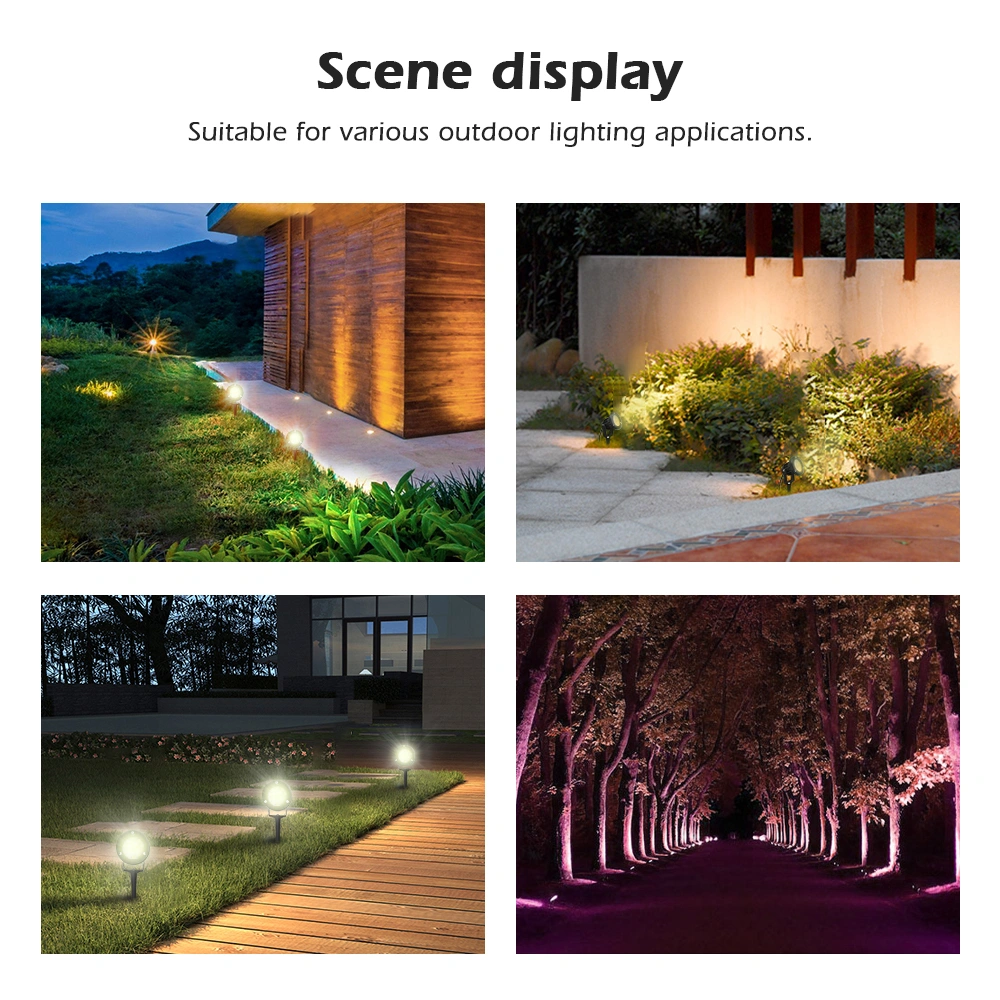 24V smart outdoor led spotlight
