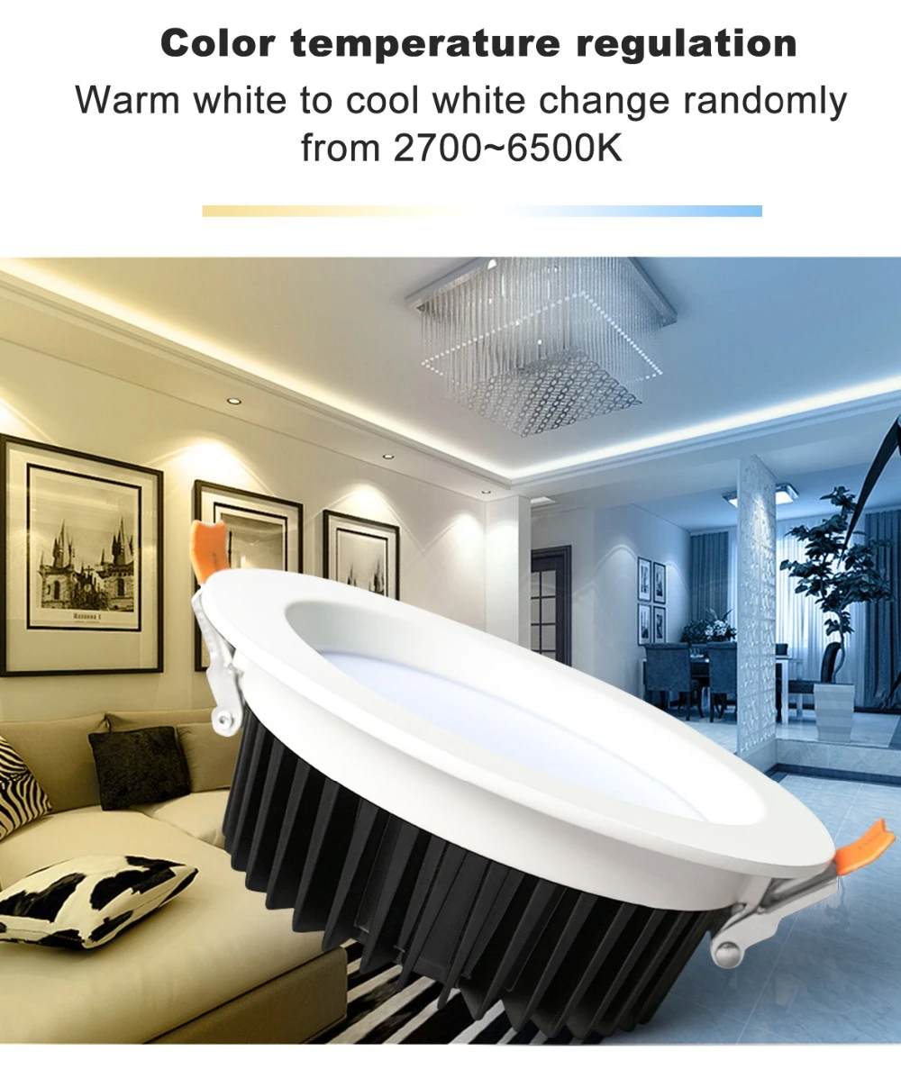 zigbee led lamp downlight