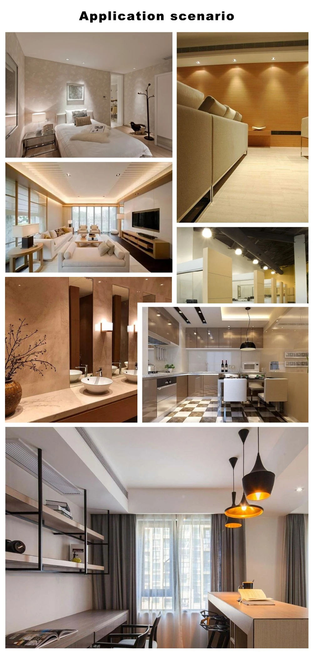 zigbee led lamp downlight