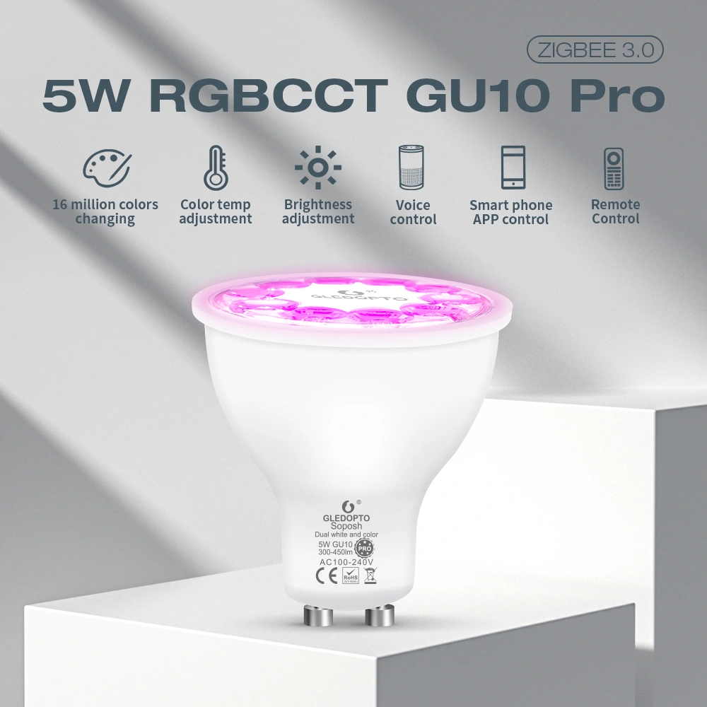 Smart led spotlight GU10