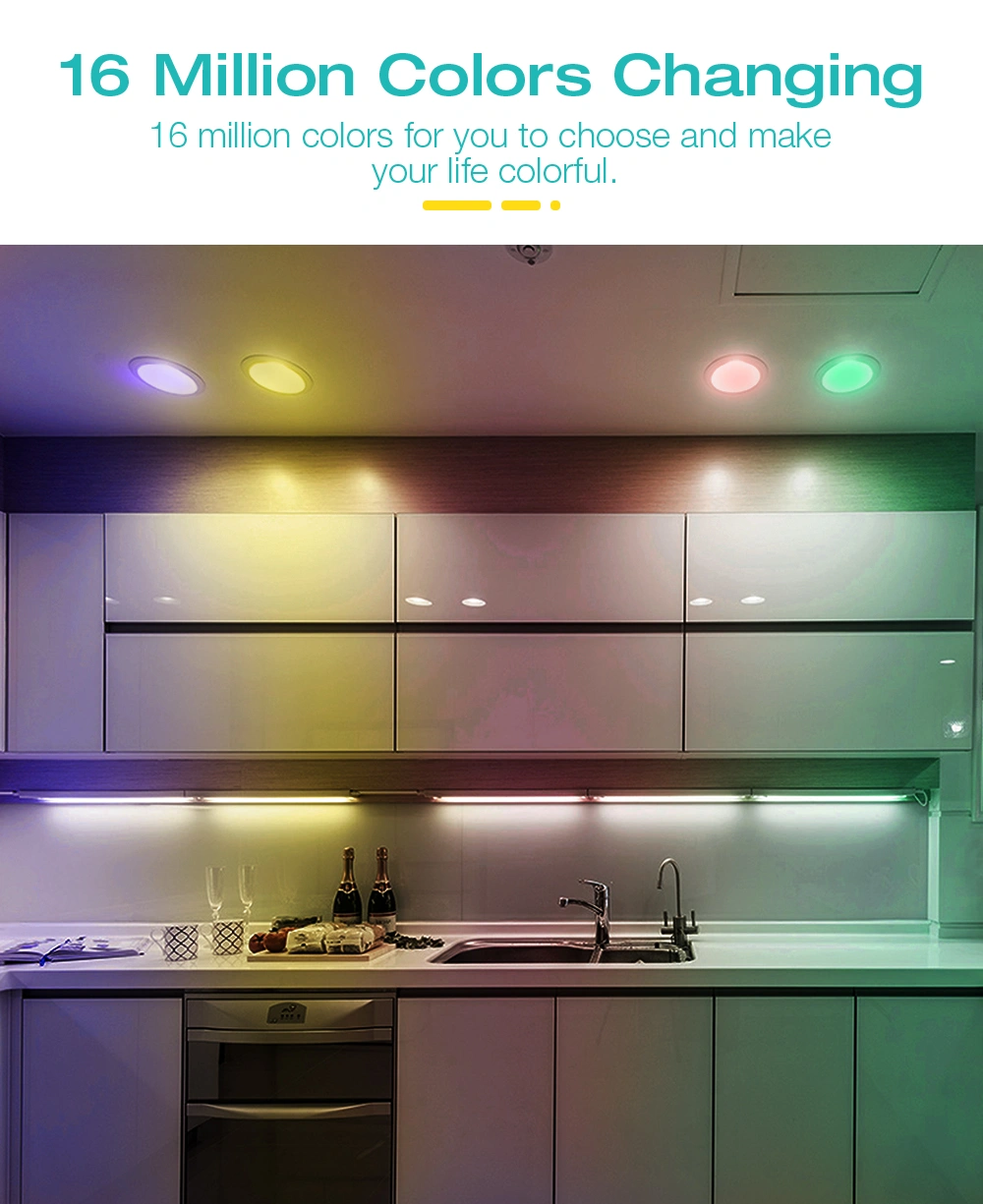 Smart led spotlight GU10