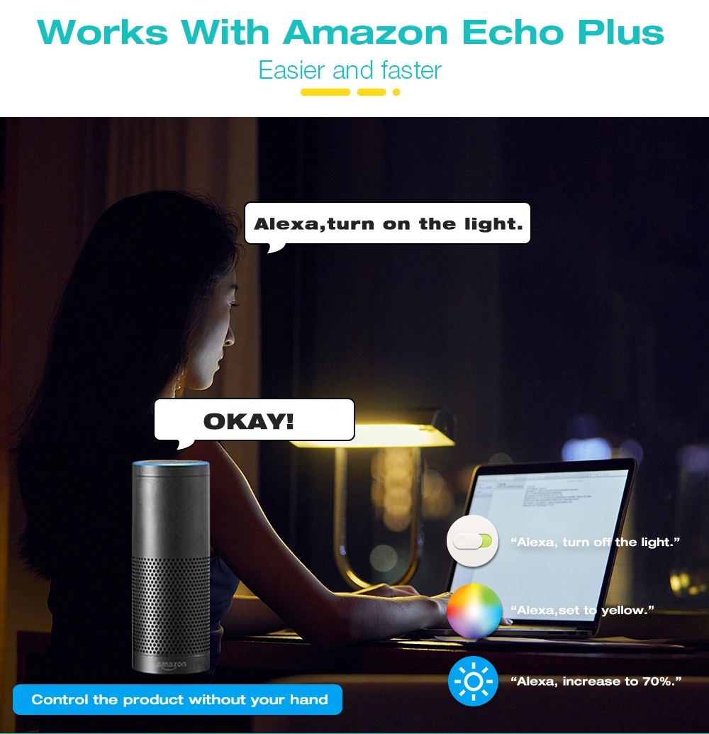 Smart led spotlight GU10