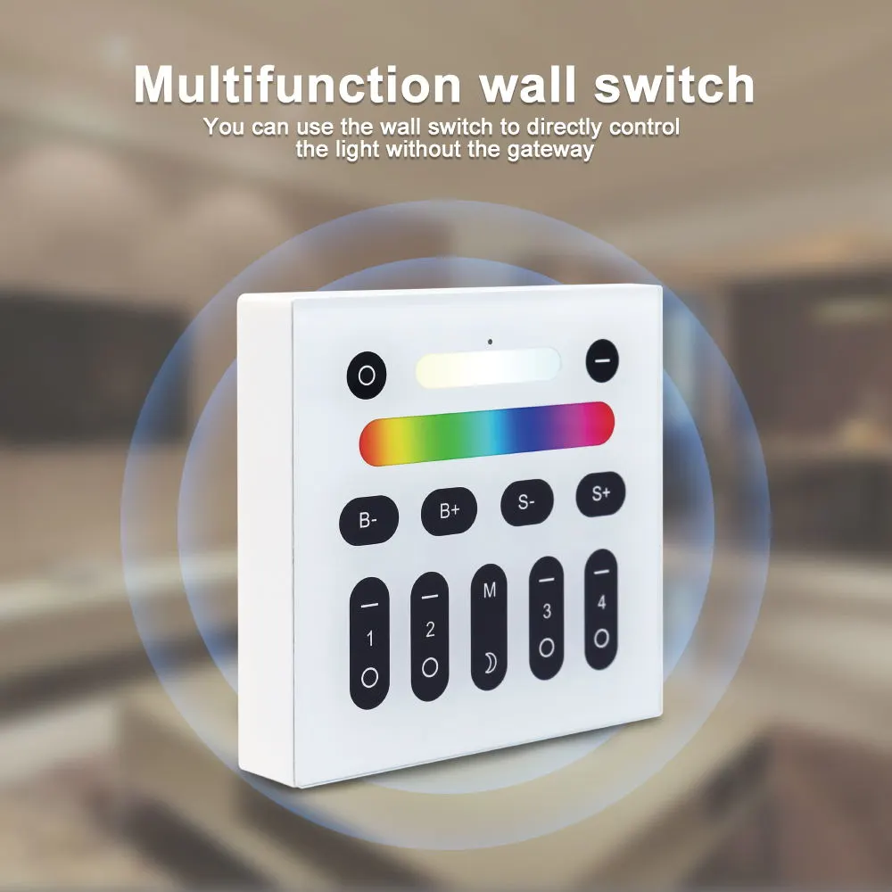Smart led candle light RGB