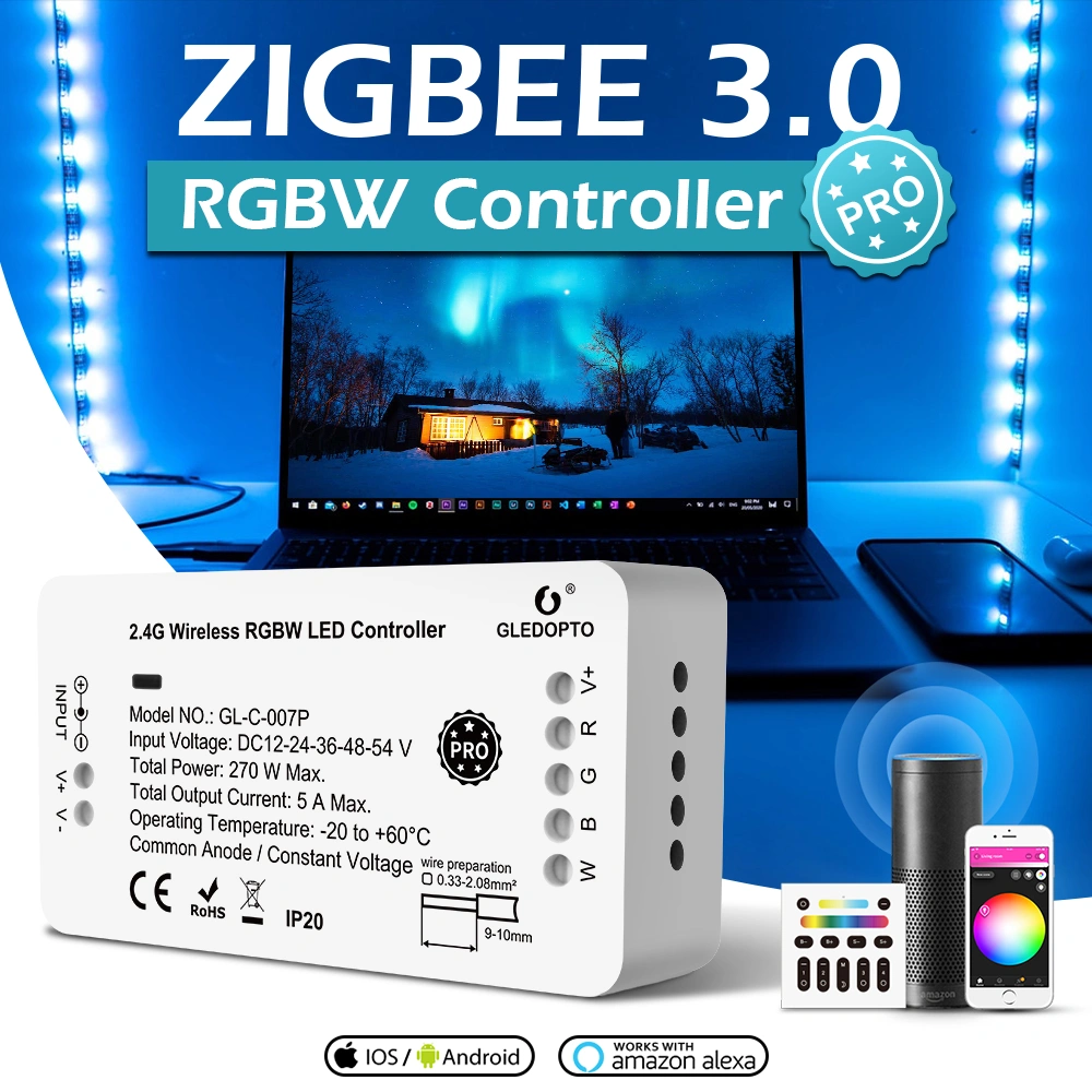 GLEDOPTO Zigbee LED controller RGBW