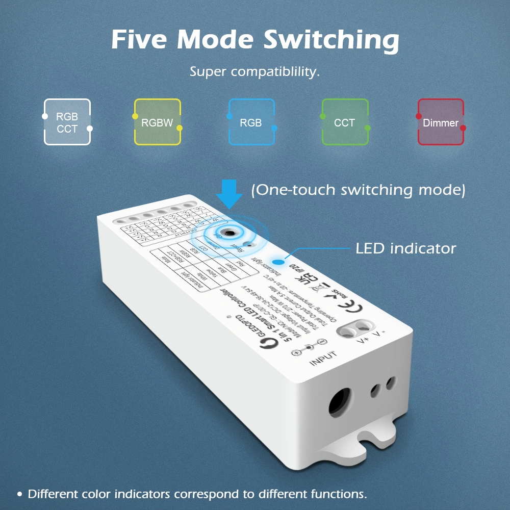 zigbee led controller rgbw
