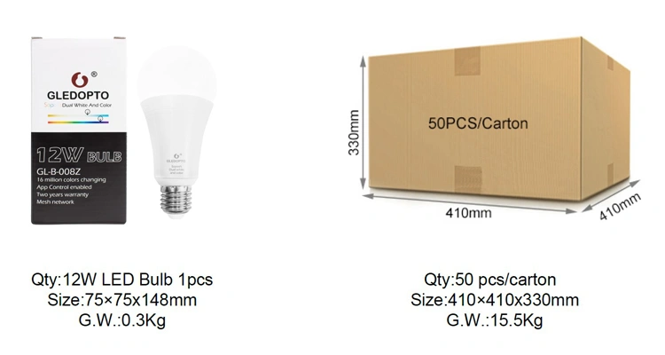 zigbee rgb LED bulb