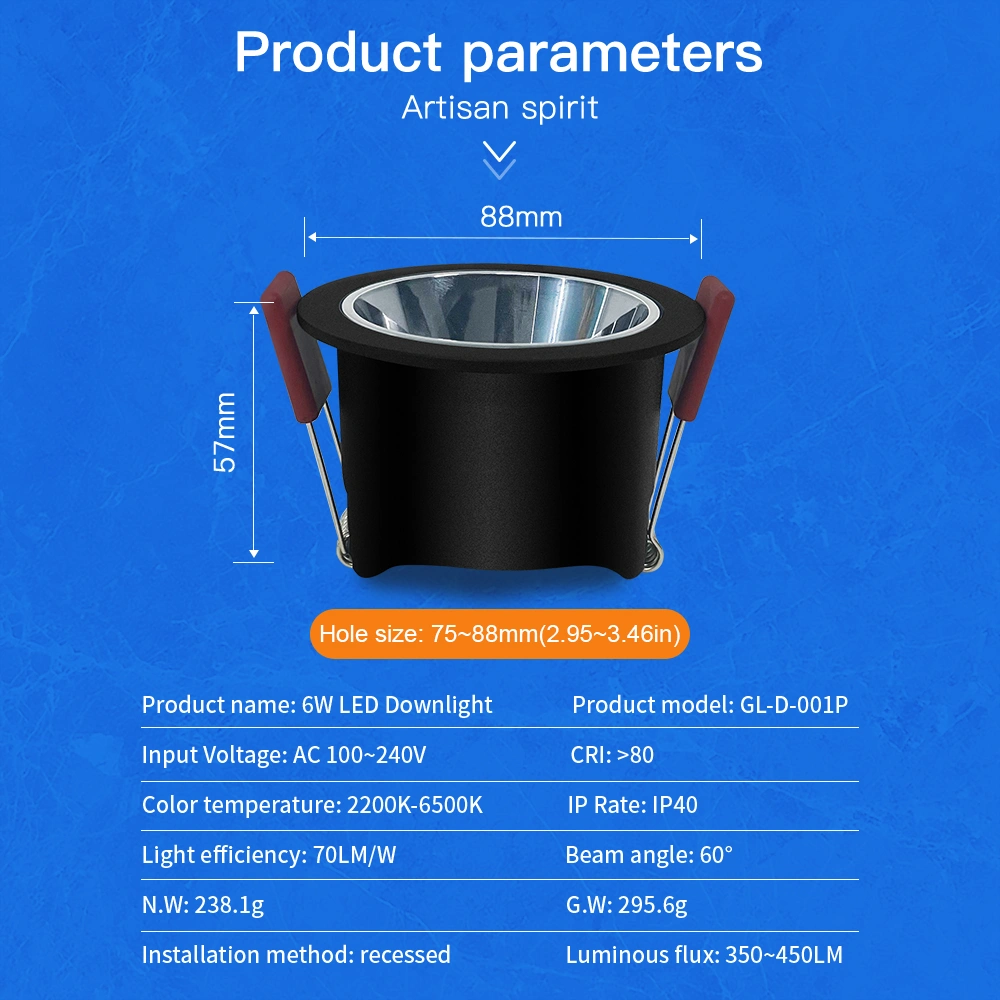smart Zigbee down light RGBW