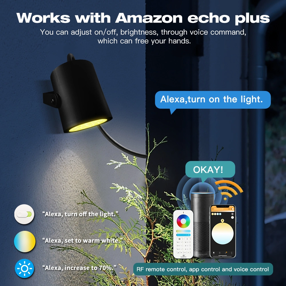 new smart outdoor garden light