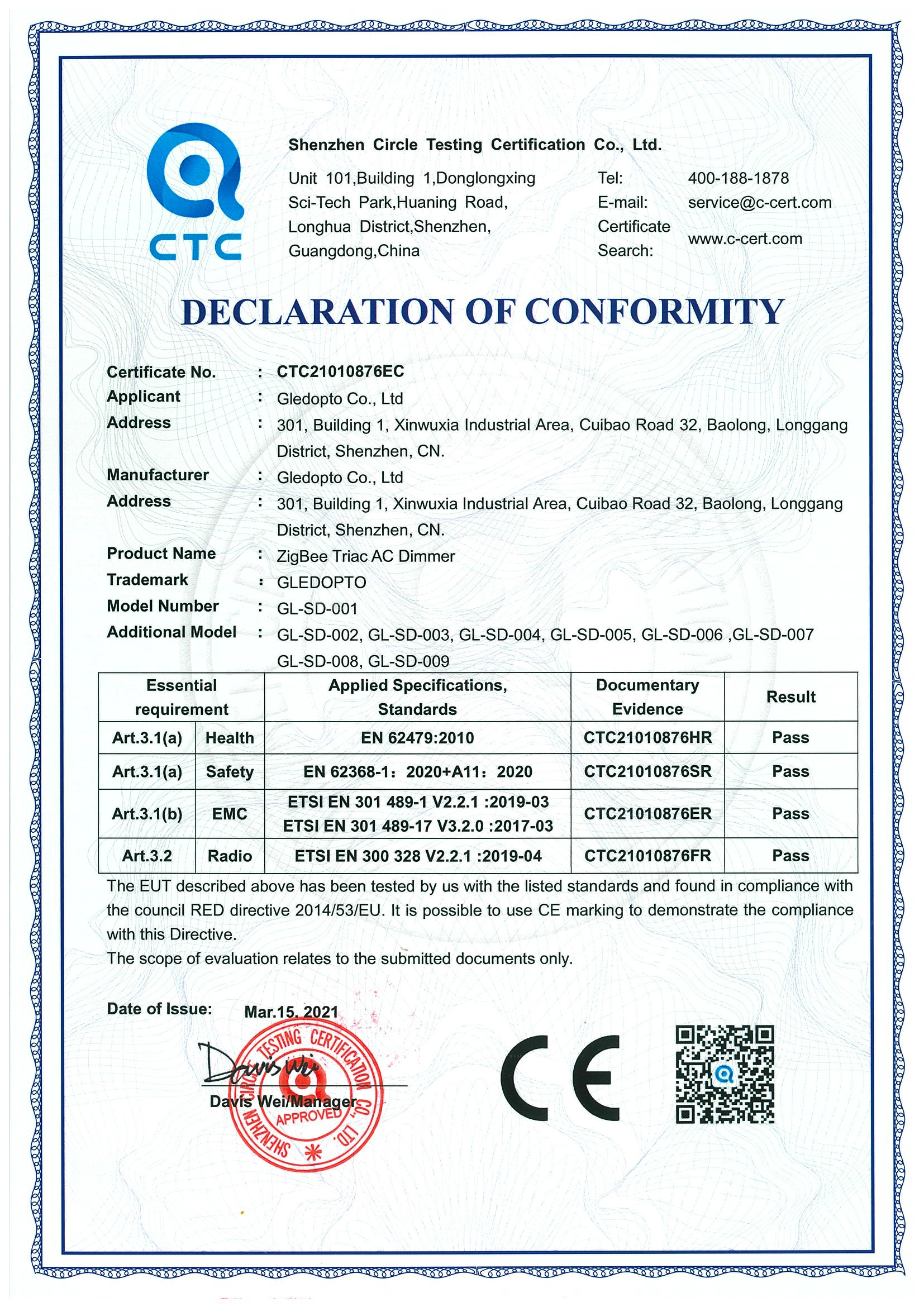 zigbee led strip controller rgb cct