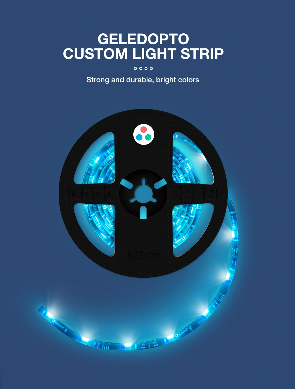 music rgb led strip light
