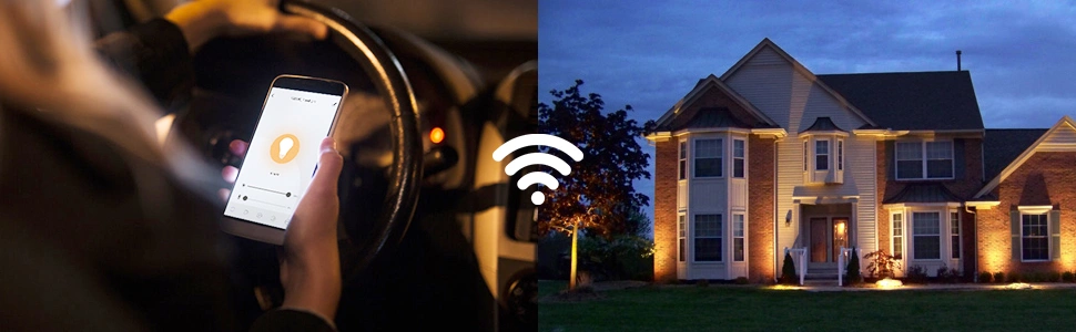 smart zigbee 100W rgb led flood light