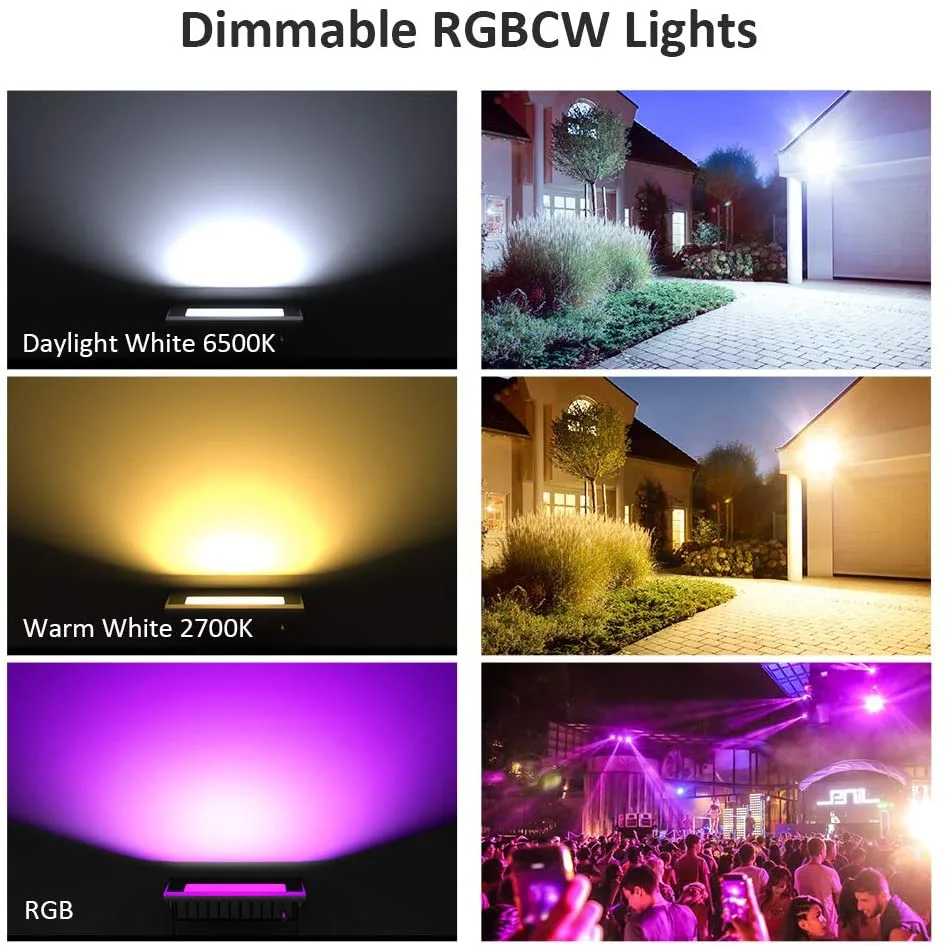 zigbee rgb floodlight 10W IP65